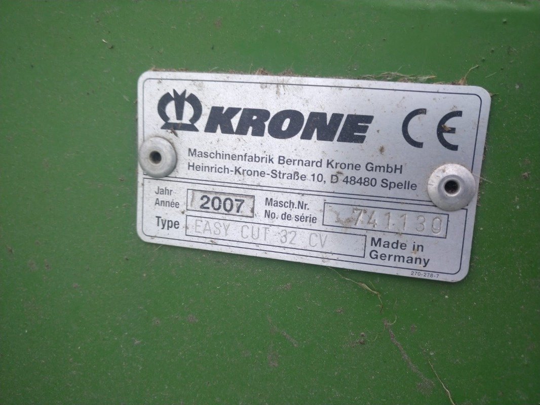 Mähwerk tipa Krone EasyCut F320 CV, Gebrauchtmaschine u Liebenwalde (Slika 9)