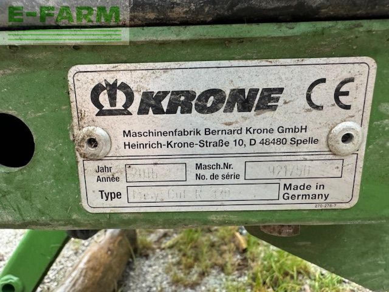 Mähwerk of the type Krone easycut r 320, Gebrauchtmaschine in SALZBURG (Picture 5)