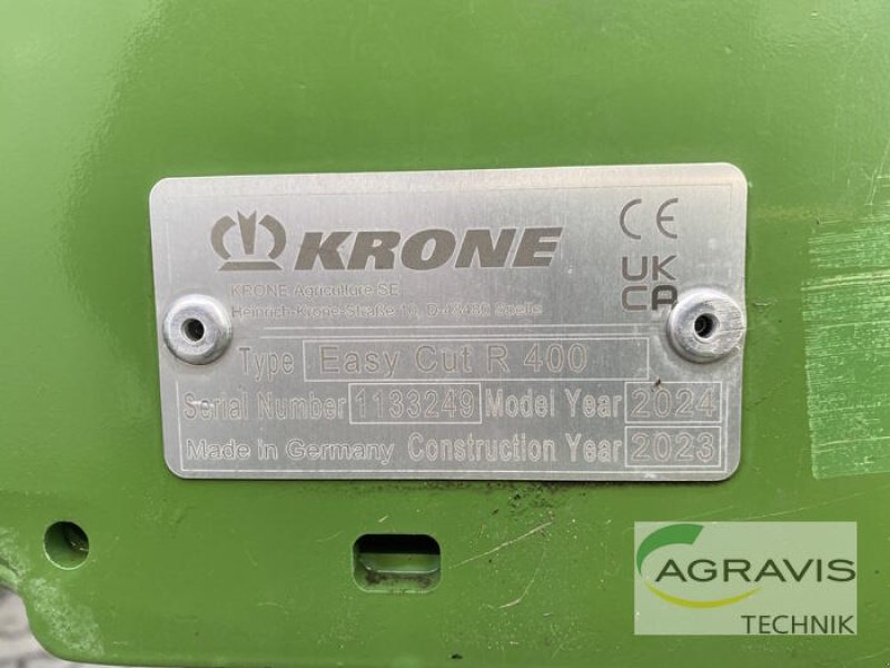 Mähwerk des Typs Krone EASYCUT R 400, Gebrauchtmaschine in Barsinghausen-Göxe (Bild 13)