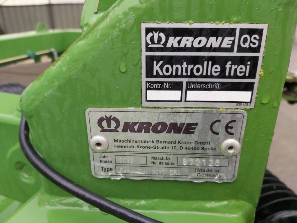 Mähwerk typu Krone EASYPARK CUT 3210, Gebrauchtmaschine v VERT TOULON (Obrázek 10)