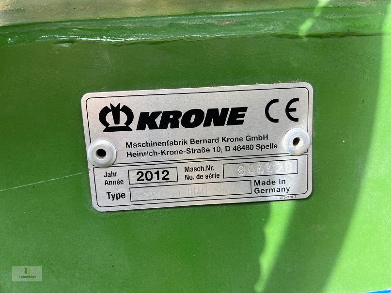 Mähwerk des Typs Krone EC 9140 Shift, Gebrauchtmaschine in Neuhof - Dorfborn (Bild 5)