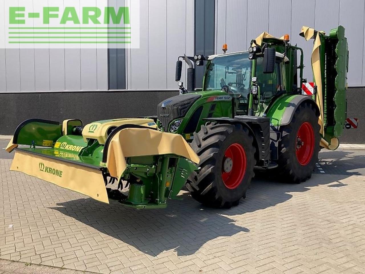 Mähwerk del tipo Krone ec b 870 cv collect + ec f 320 cv, Gebrauchtmaschine en gg VEGHEL (Imagen 1)