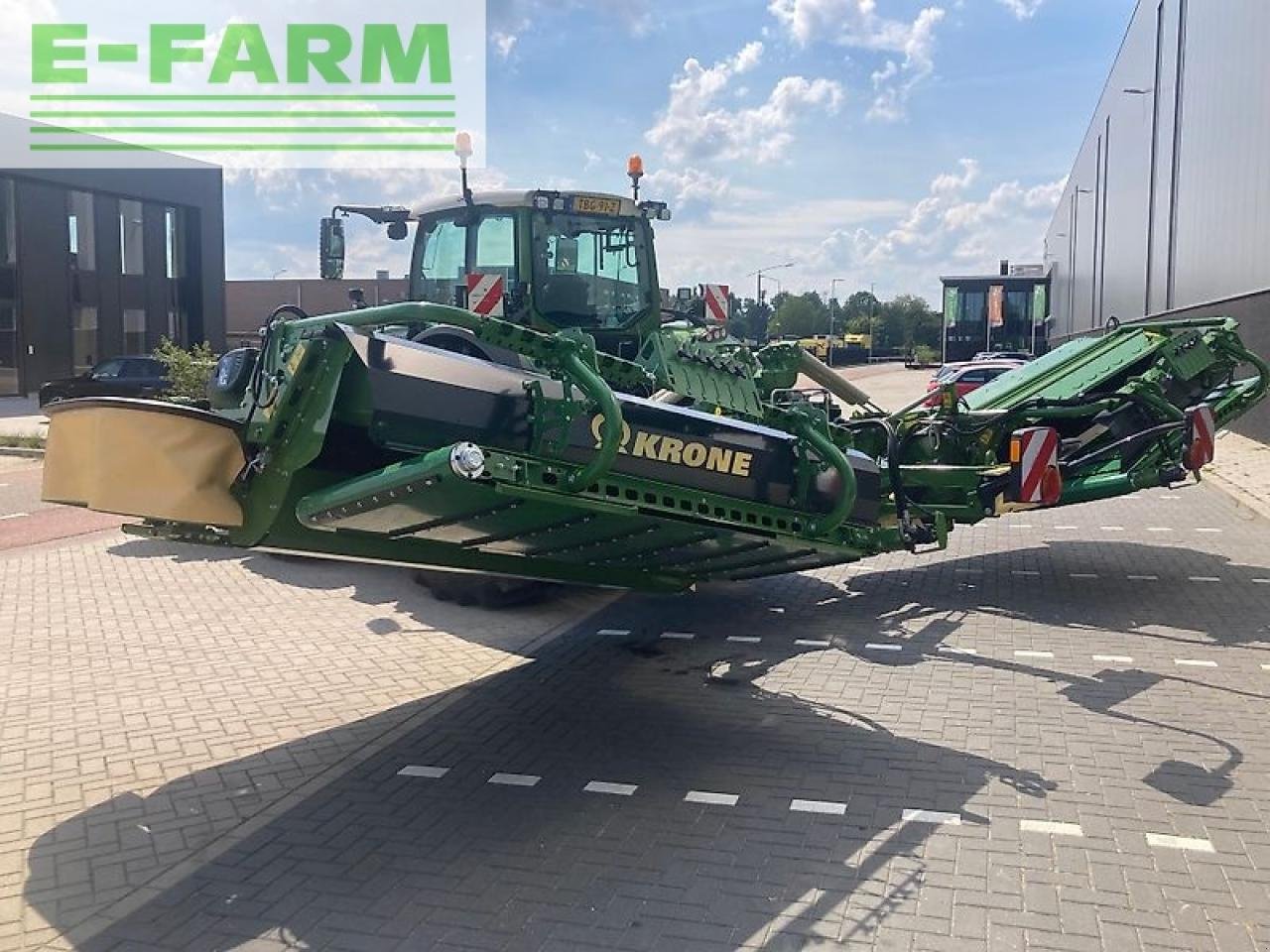 Mähwerk typu Krone ec b 870 cv collect + ec f 320 cv, Gebrauchtmaschine w gg VEGHEL (Zdjęcie 14)