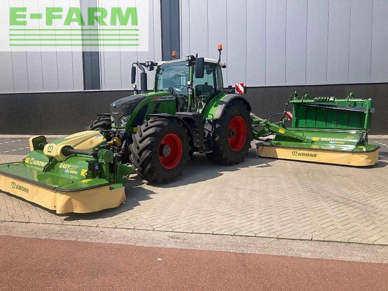 Mähwerk del tipo Krone ec b 870 cv collect + ec f 320 cv, Gebrauchtmaschine In gg VEGHEL (Immagine 19)