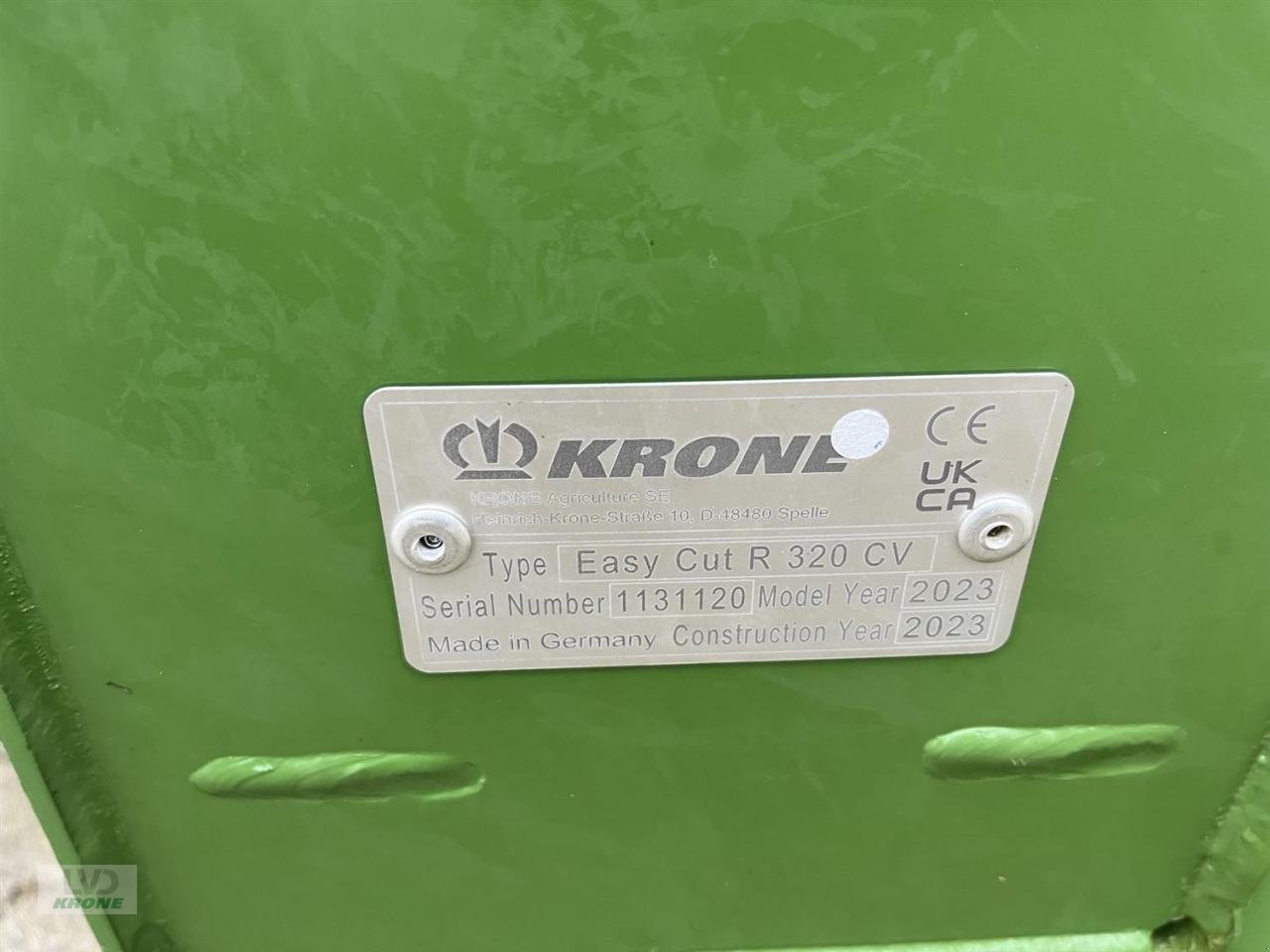 Mähwerk του τύπου Krone EC R 320 CV, Gebrauchtmaschine σε Spelle (Φωτογραφία 4)