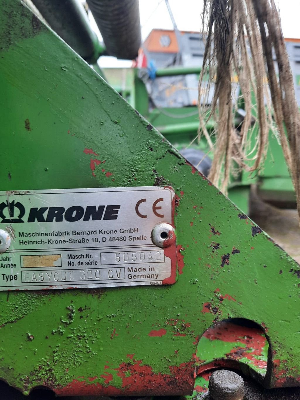 Mähwerk typu Krone EC320V, Gebrauchtmaschine w Wierden (Zdjęcie 3)