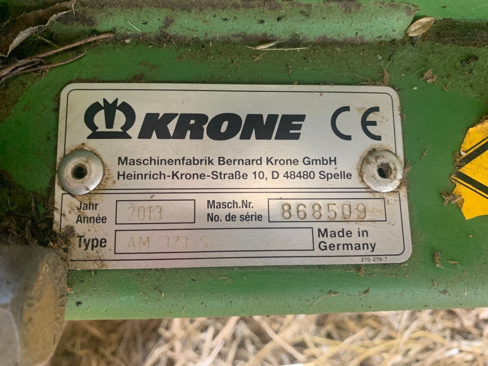 Mähwerk του τύπου Krone Faucheuse AM 323 S Krone, Gebrauchtmaschine σε L'Isle-en-Dodon (Φωτογραφία 3)