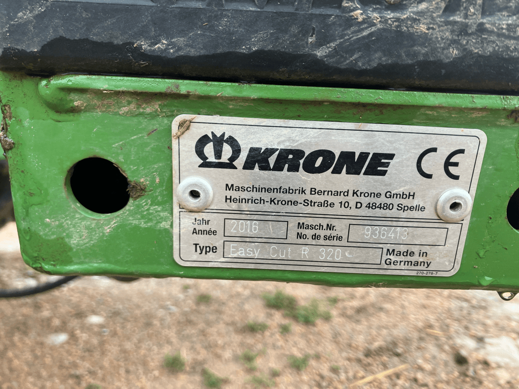 Mähwerk от тип Krone FAUCHEUSE KRONE EASY CUT R320, Gebrauchtmaschine в AUTUN (Снимка 4)