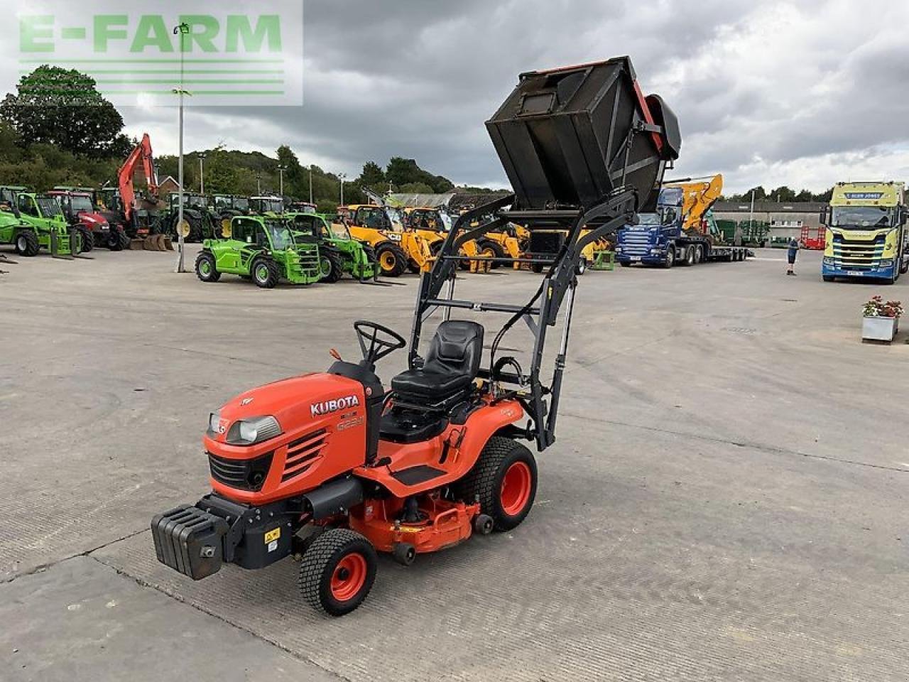 Mähwerk Türe ait Kubota g23-ii hi-tip mower (st20701), Gebrauchtmaschine içinde SHAFTESBURY (resim 12)