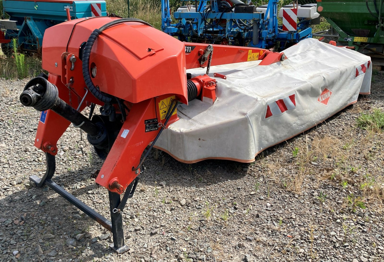 Mähwerk van het type Kuhn FAUCHEUSE KUHN GMD 3511FF, Gebrauchtmaschine in ST CLEMENT DE LA PLACE (Foto 1)