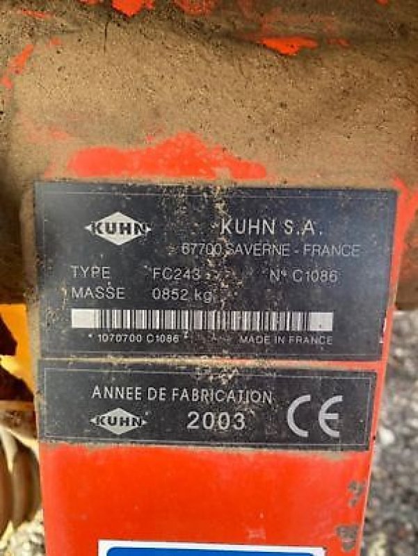 Mähwerk tip Kuhn FC 243 LIFT CONTROL, Gebrauchtmaschine in Wittenheim (Poză 7)