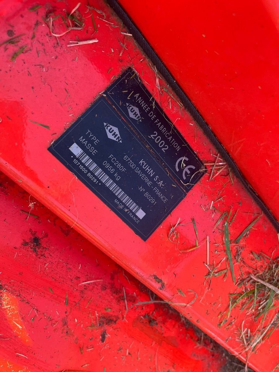 Mähwerk tip Kuhn FC 280F, Gebrauchtmaschine in Zoeterwoude (Poză 4)