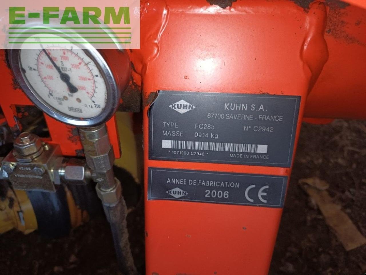 Mähwerk tip Kuhn fc 283, Gebrauchtmaschine in CHAUVONCOURT (Poză 7)