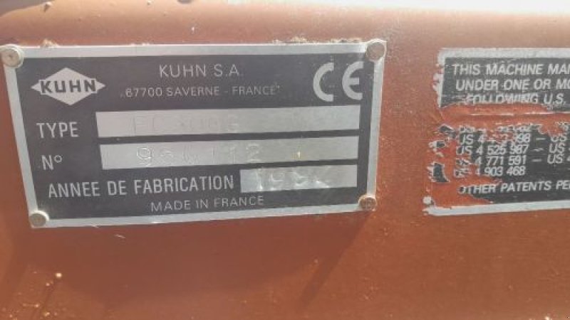 Mähwerk des Typs Kuhn FC 300 G, Gebrauchtmaschine in RUPT (Bild 1)