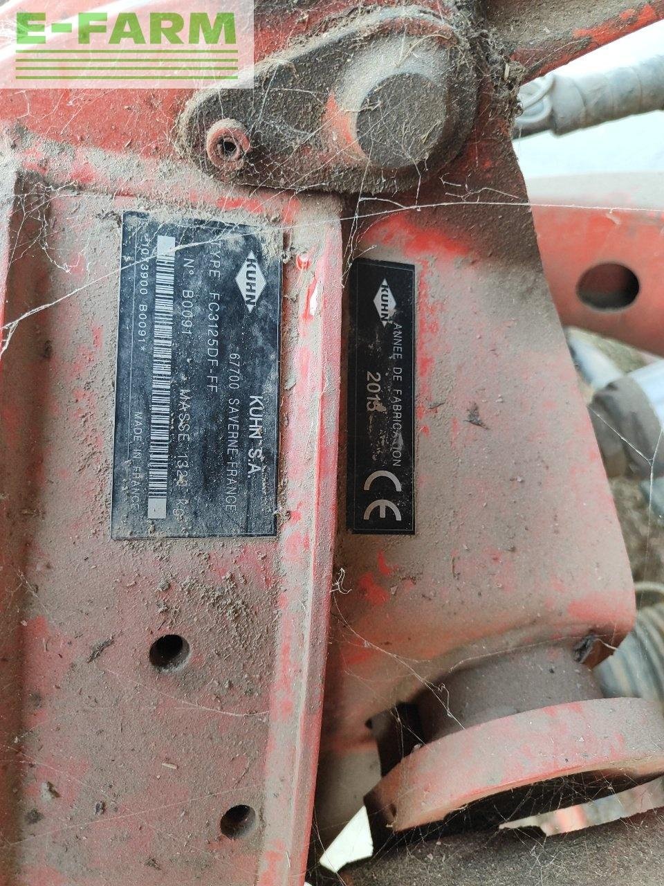 Mähwerk tip Kuhn fc 3125 df -ff, Gebrauchtmaschine in CHAUVONCOURT (Poză 4)