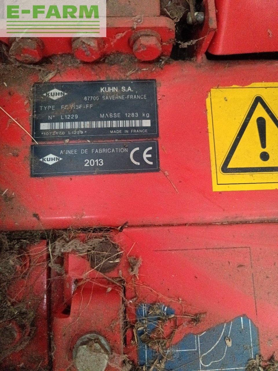 Mähwerk tip Kuhn fc 313 f frontale, Gebrauchtmaschine in CHAUVONCOURT (Poză 5)