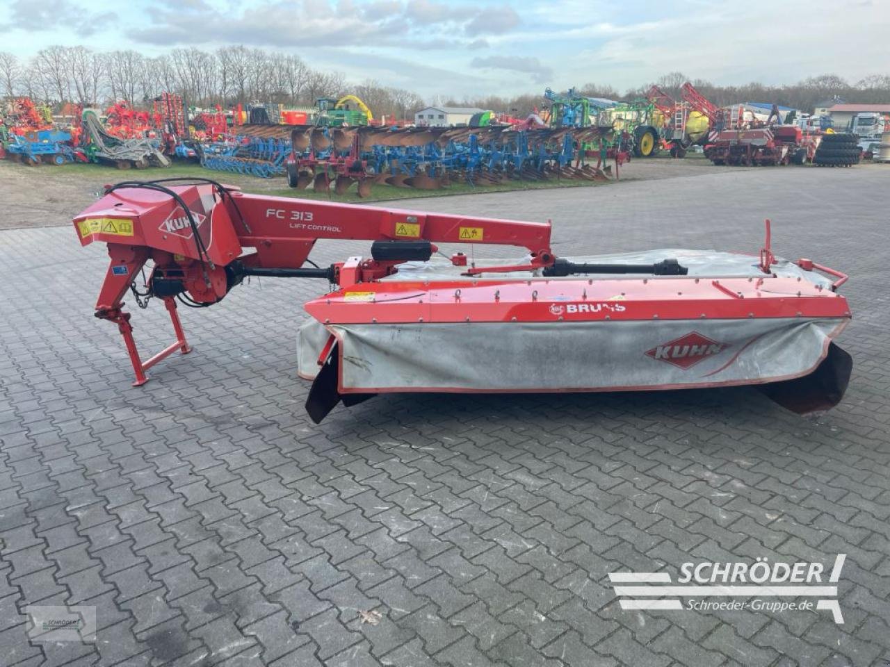 Mähwerk van het type Kuhn FC 313 LIFT CONTROL, Gebrauchtmaschine in Wildeshausen (Foto 4)