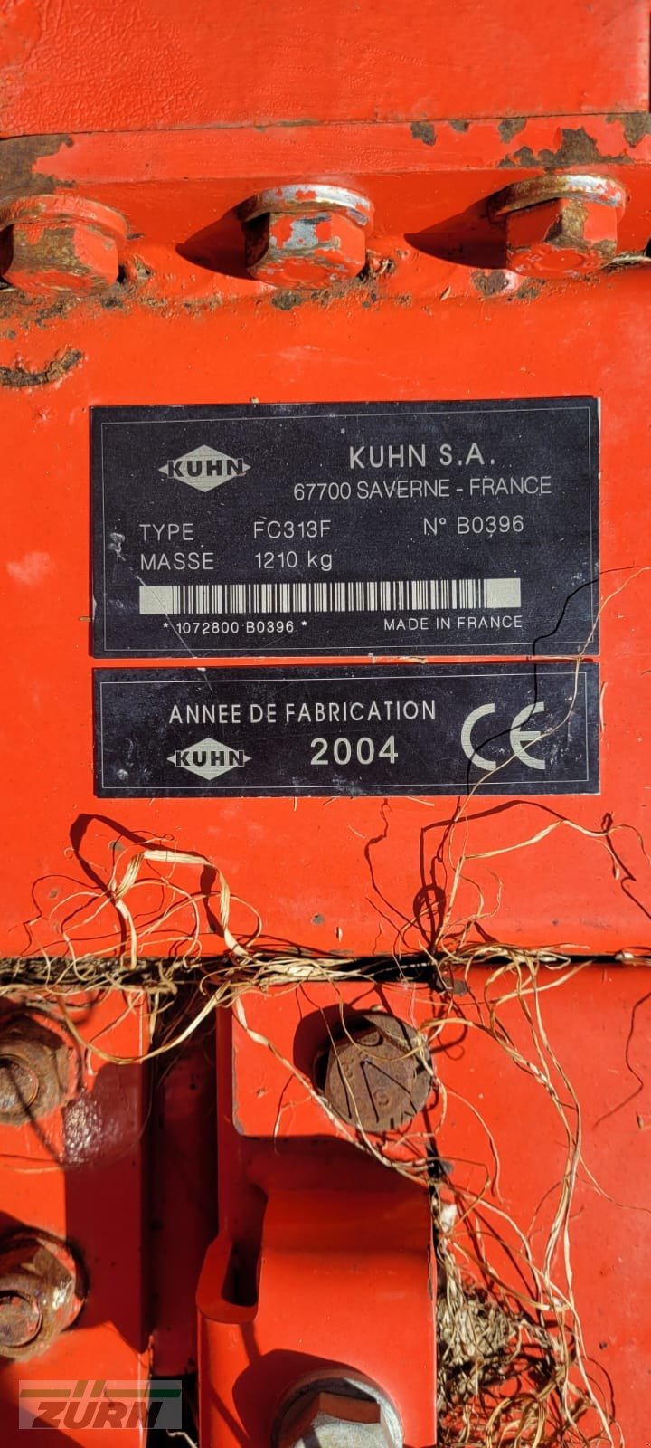 Mähwerk tip Kuhn FC 313F, Gebrauchtmaschine in Aalen-Attenhofen (Poză 11)