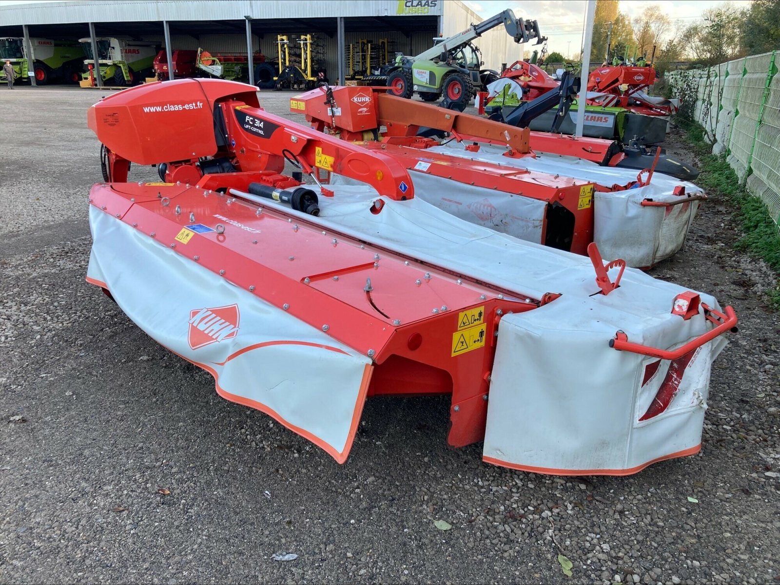 Mähwerk van het type Kuhn FC 314 FF, Gebrauchtmaschine in CHEMINOT (Foto 2)