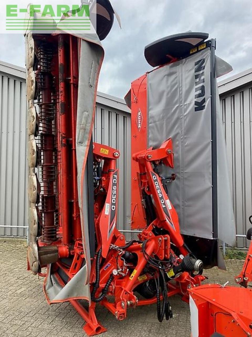 Mähwerk van het type Kuhn fc 9530 d triplemaaier, Gebrauchtmaschine in gg VEGHEL (Foto 8)