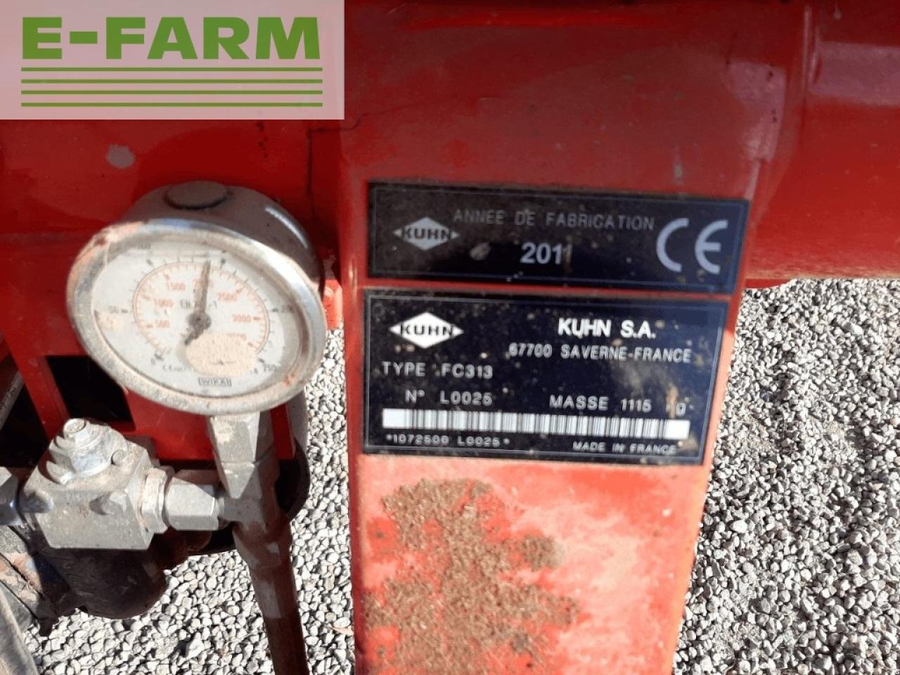 Mähwerk tip Kuhn fc313, Gebrauchtmaschine in CHAUVONCOURT (Poză 11)