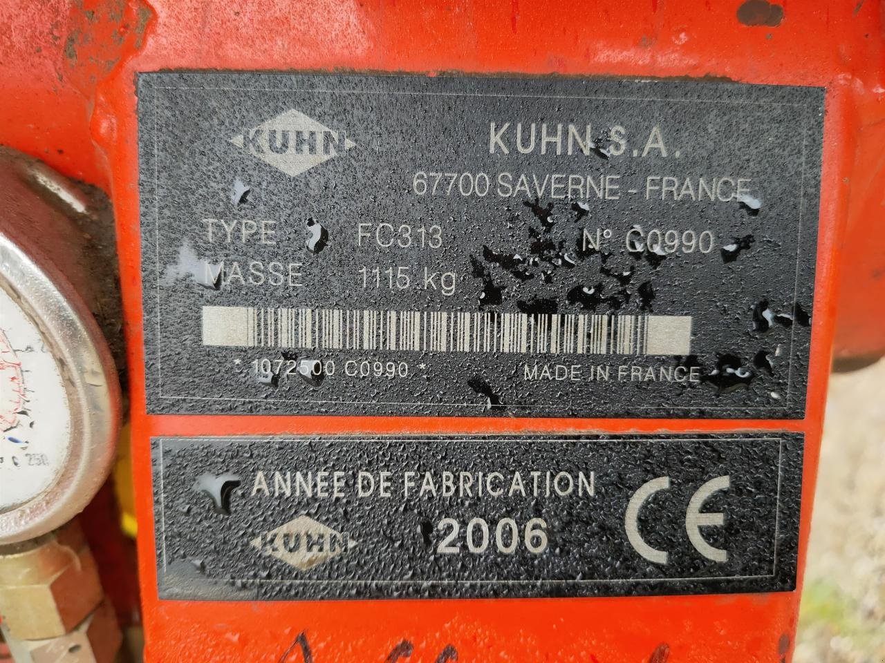 Mähwerk za tip Kuhn FC313, Gebrauchtmaschine u Schopfloch (Slika 7)