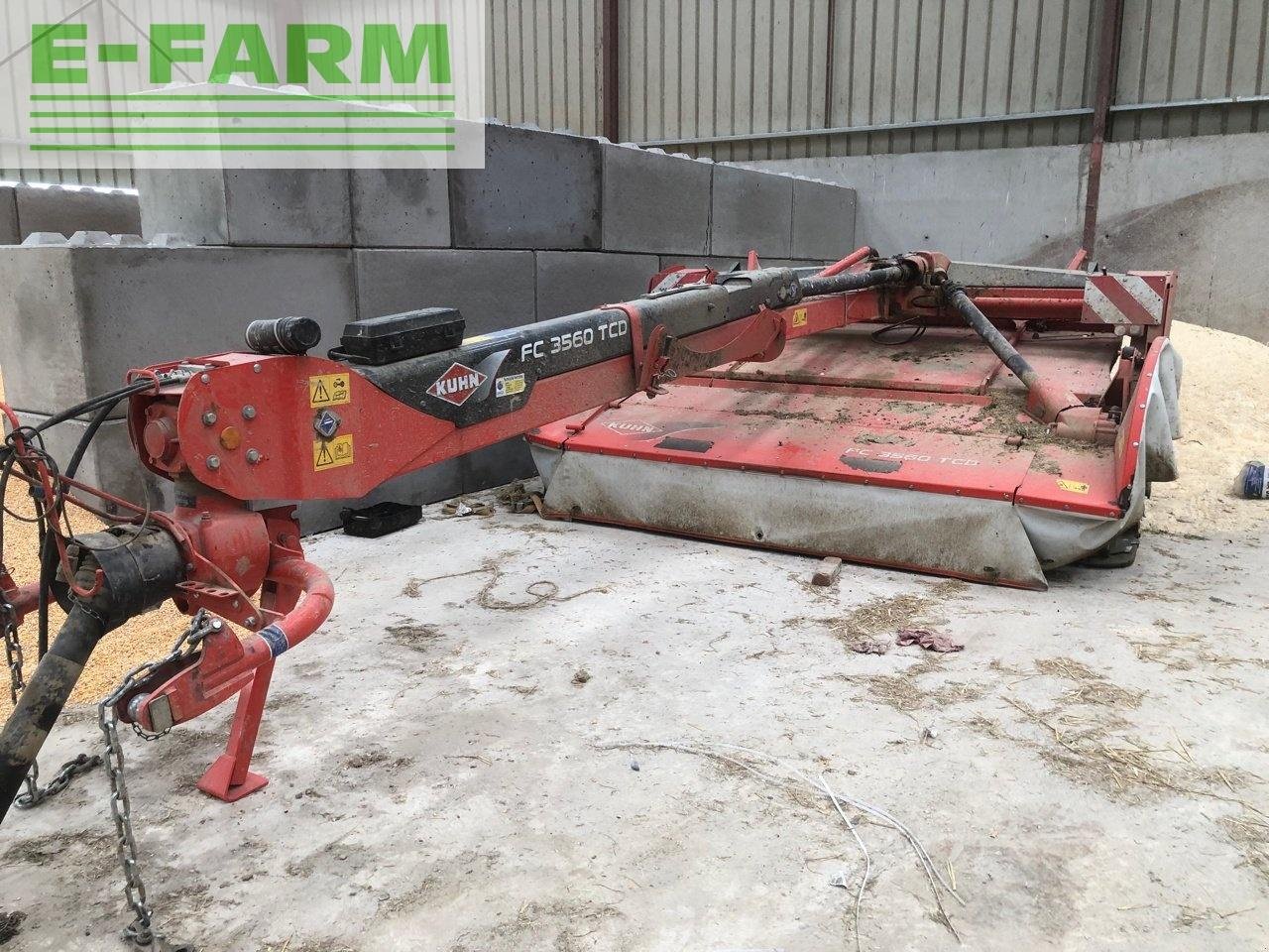 Mähwerk Türe ait Kuhn fc3560 tcd, Gebrauchtmaschine içinde CHAUVONCOURT (resim 2)