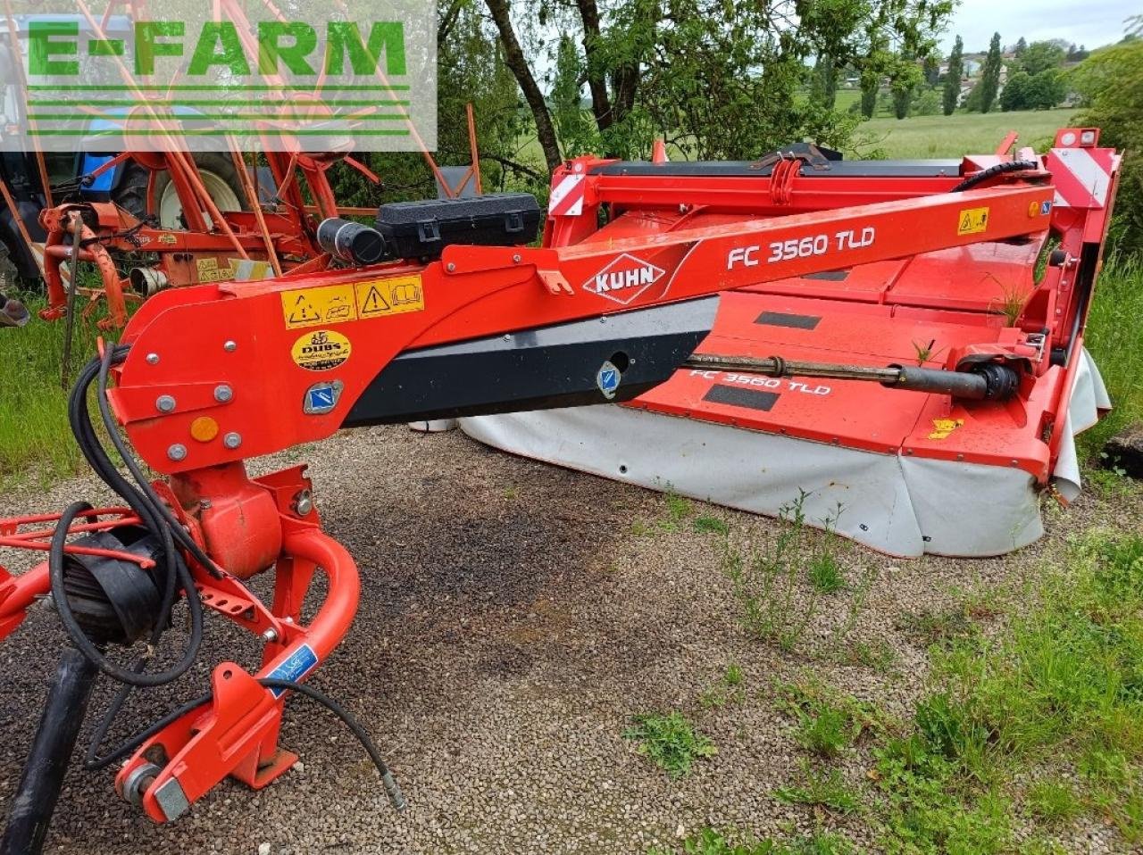 Mähwerk van het type Kuhn fc3560tld, Gebrauchtmaschine in CHAUVONCOURT (Foto 1)