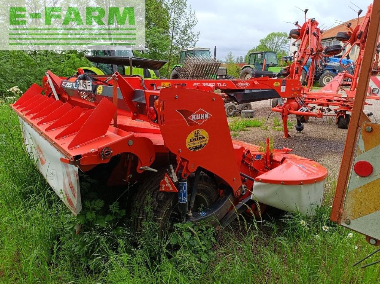 Mähwerk van het type Kuhn fc3560tld, Gebrauchtmaschine in CHAUVONCOURT (Foto 3)