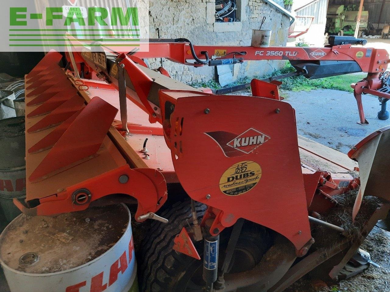 Mähwerk del tipo Kuhn fc3560tld, Gebrauchtmaschine In CHAUVONCOURT (Immagine 9)