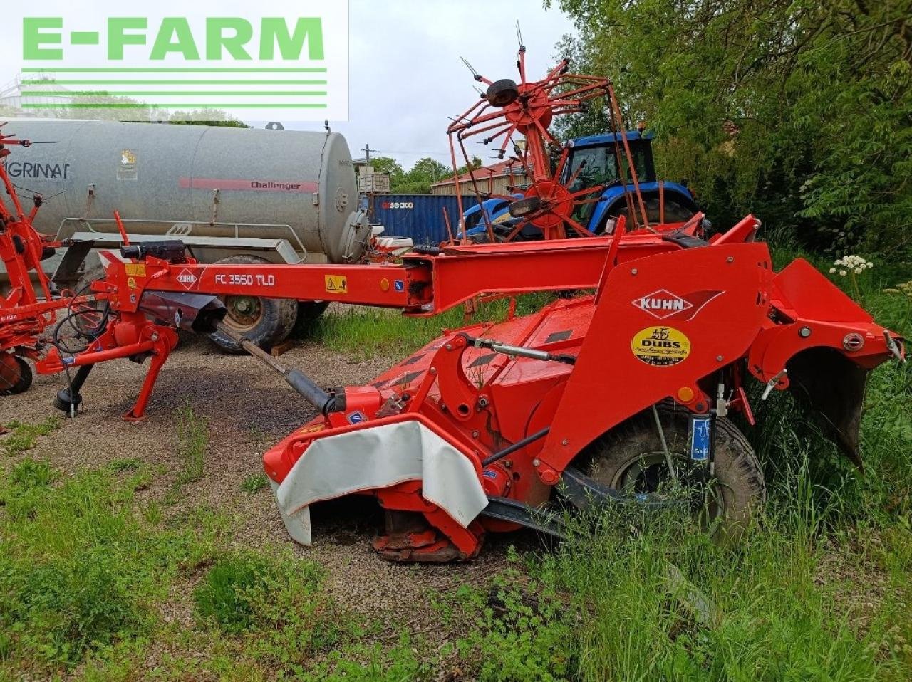 Mähwerk typu Kuhn fc3560tld, Gebrauchtmaschine v CHAUVONCOURT (Obrázok 4)