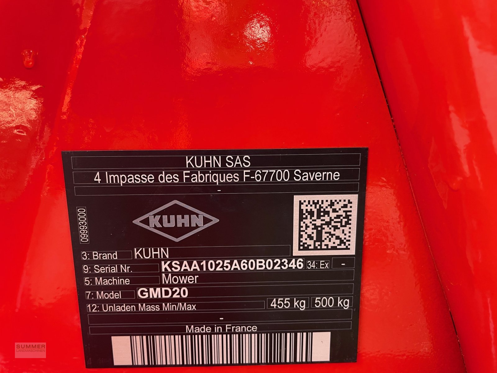 Mähwerk tip Kuhn GMD 20, Neumaschine in Pforzheim (Poză 5)