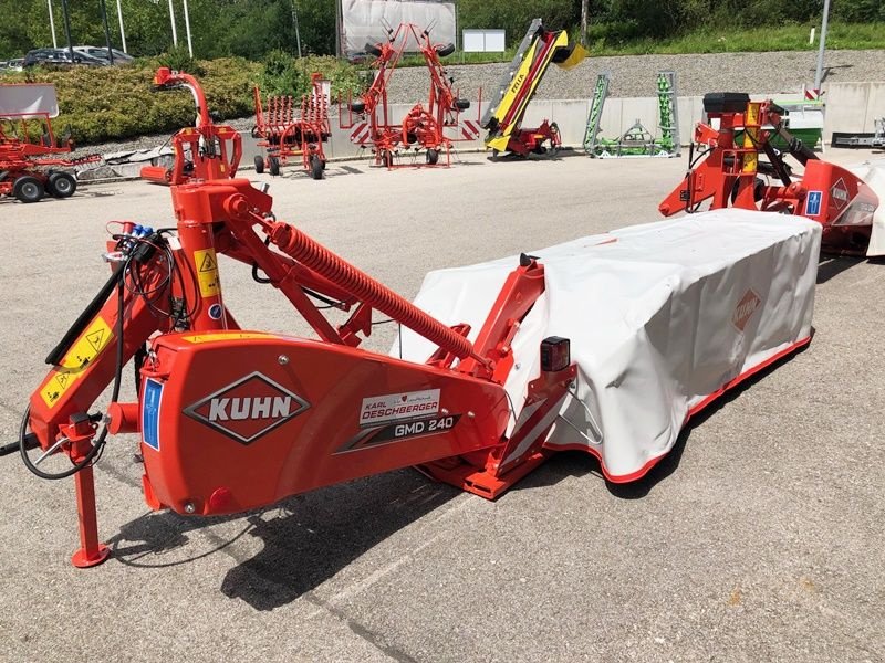 Mähwerk van het type Kuhn GMD 240-FF Heckscheibenmähwerk, Neumaschine in St. Marienkirchen (Foto 2)