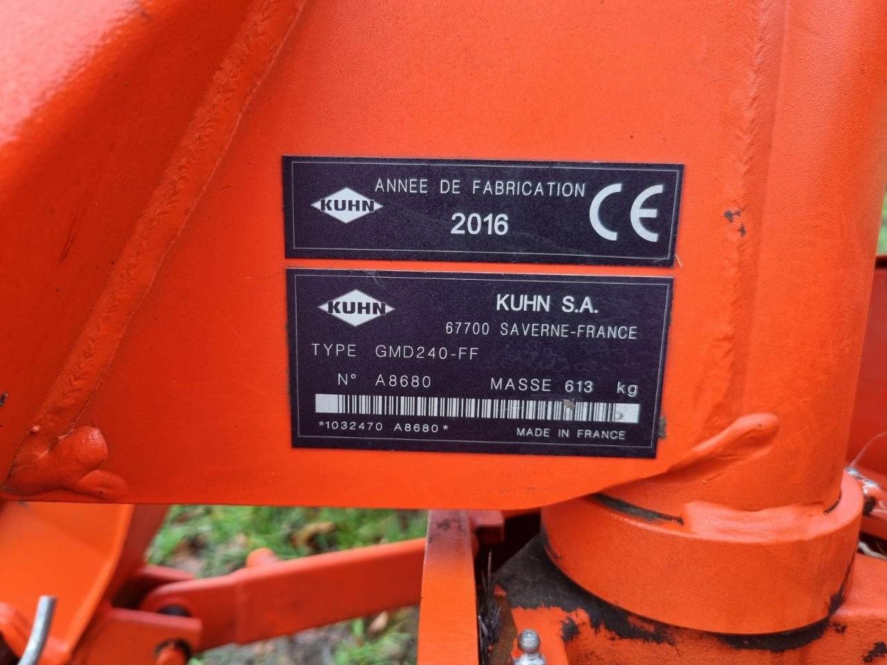 Mähwerk tip Kuhn gmd 240, Gebrauchtmaschine in Almen (Poză 10)