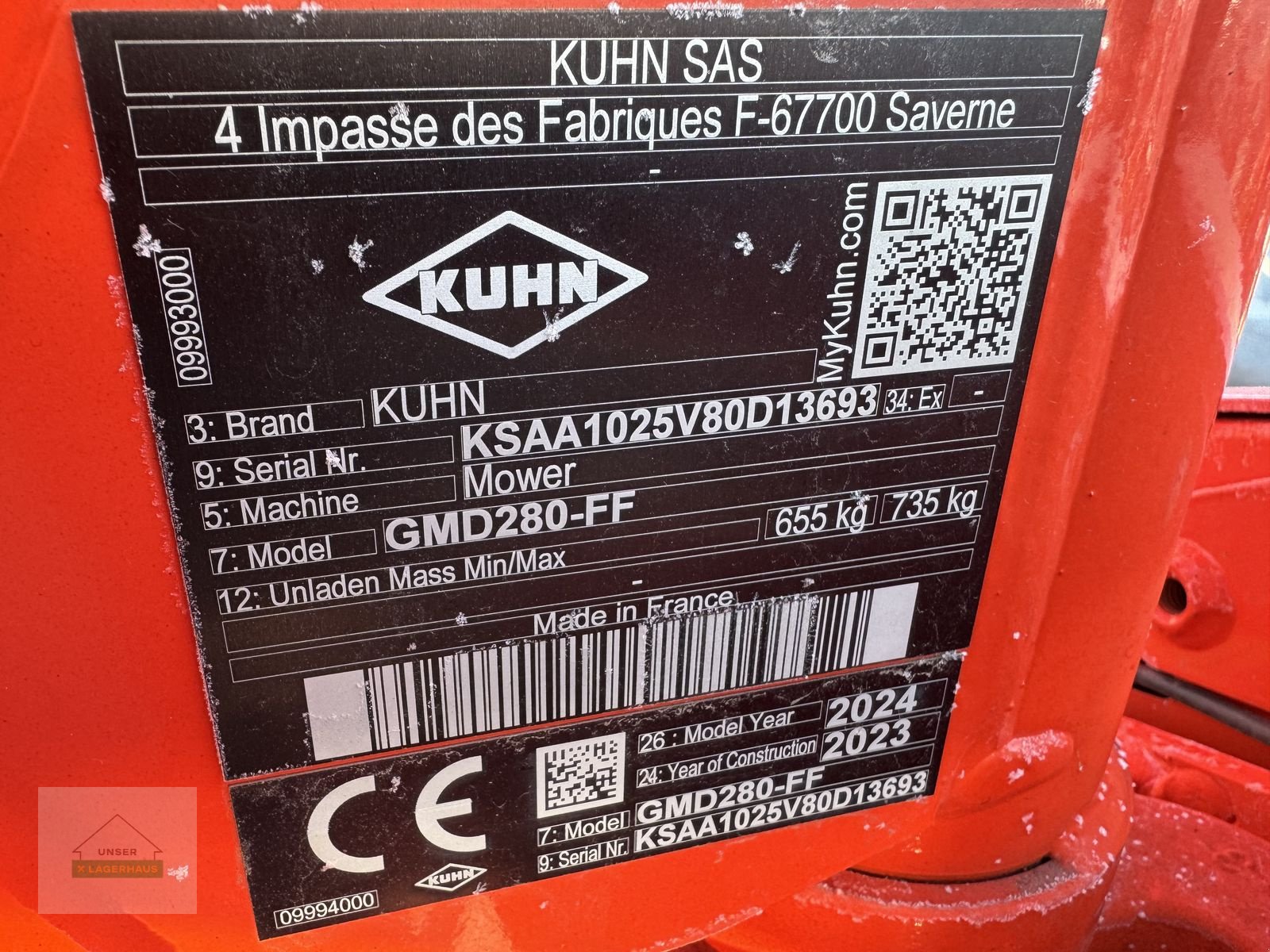 Mähwerk a típus Kuhn GMD 280 FF, Neumaschine ekkor: Hartberg (Kép 5)