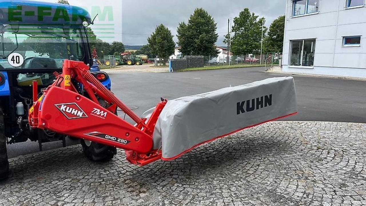 Mähwerk del tipo Kuhn gmd 280 ff, Gebrauchtmaschine en ANRODE / OT LENGEFELD (Imagen 1)