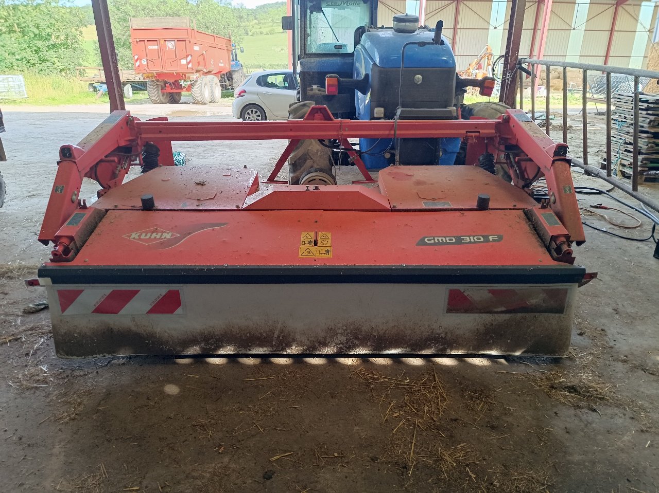 Mähwerk tip Kuhn GMD 310 F, Gebrauchtmaschine in MANDRES-SUR-VAIR (Poză 9)