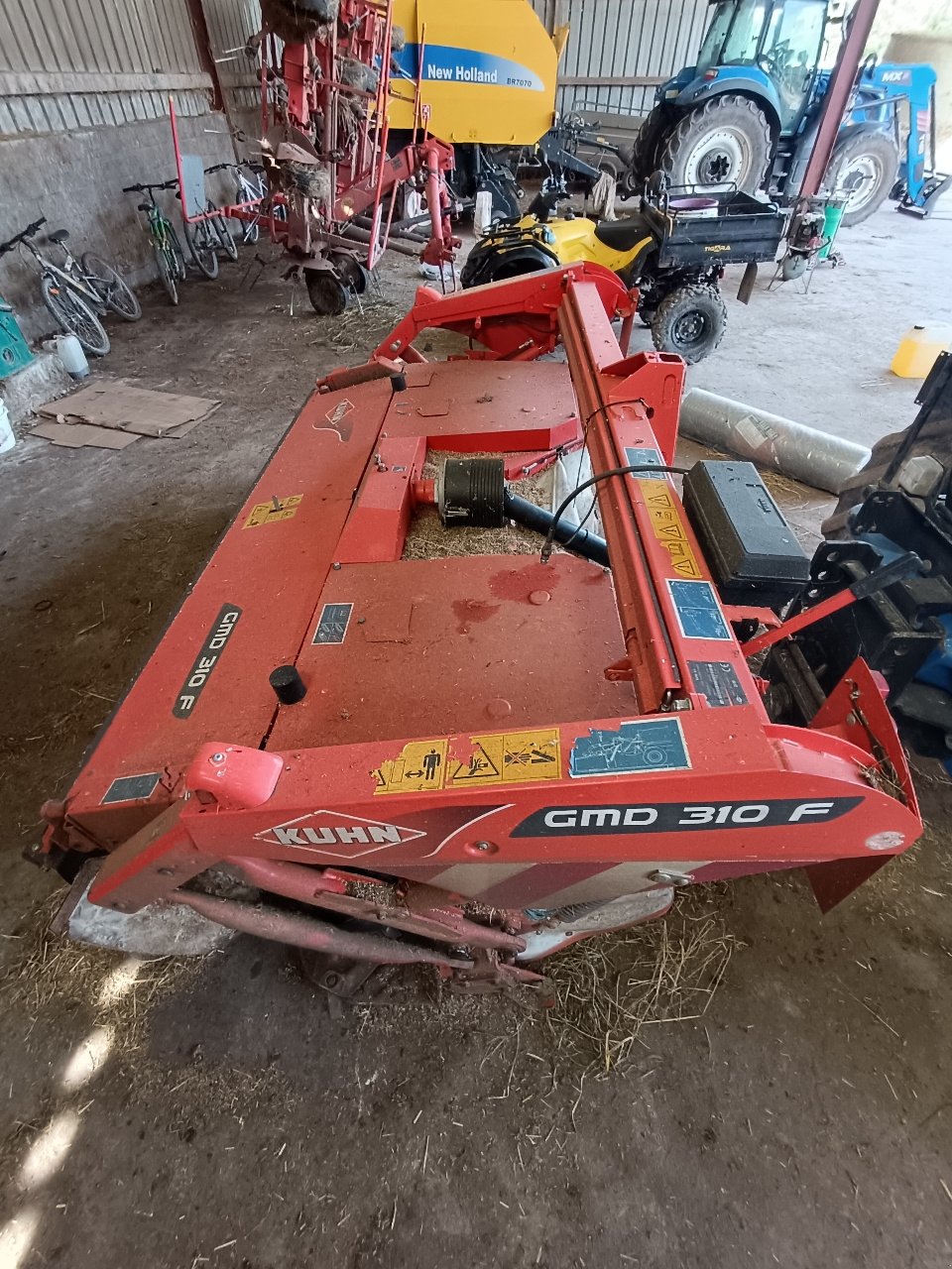 Mähwerk del tipo Kuhn GMD 310 F, Gebrauchtmaschine In MANDRES-SUR-VAIR (Immagine 10)