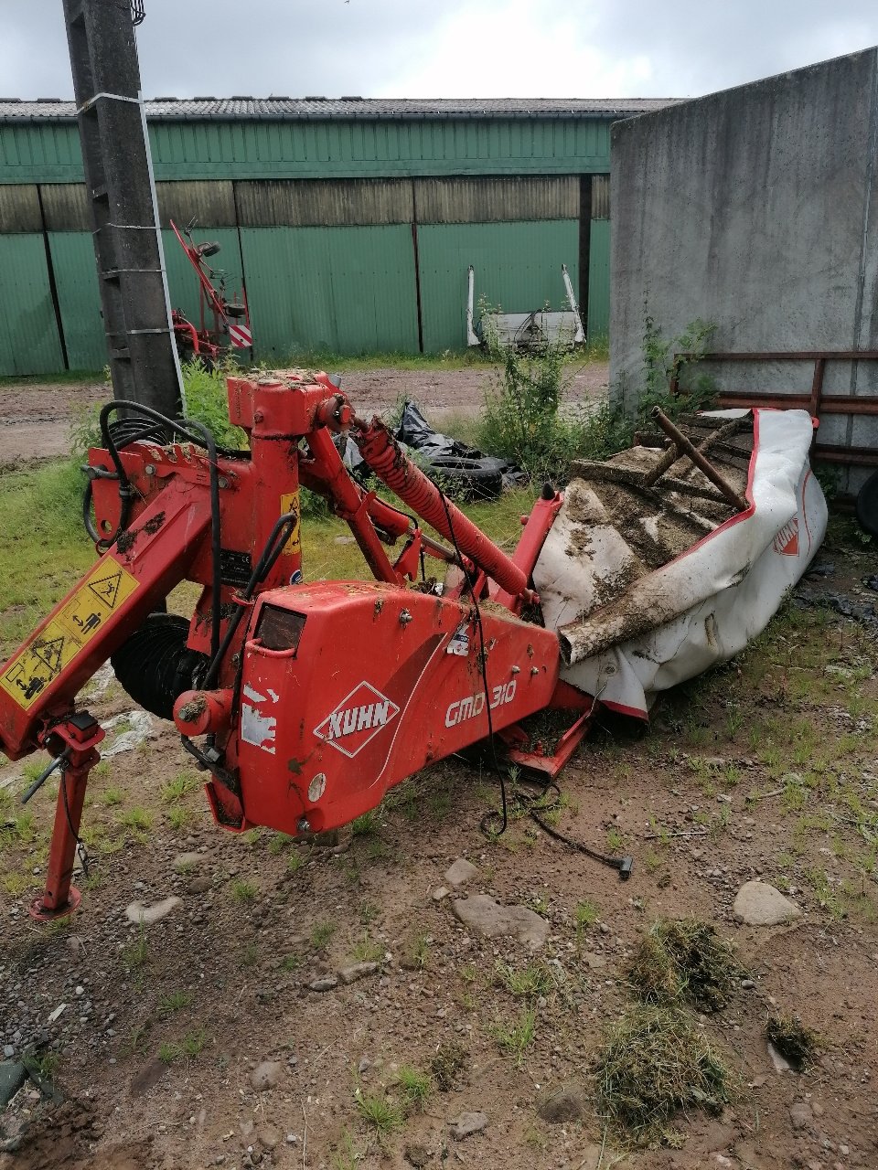 Mähwerk del tipo Kuhn Gmd 310 FF, Gebrauchtmaschine en Saint-Nabord (Imagen 3)