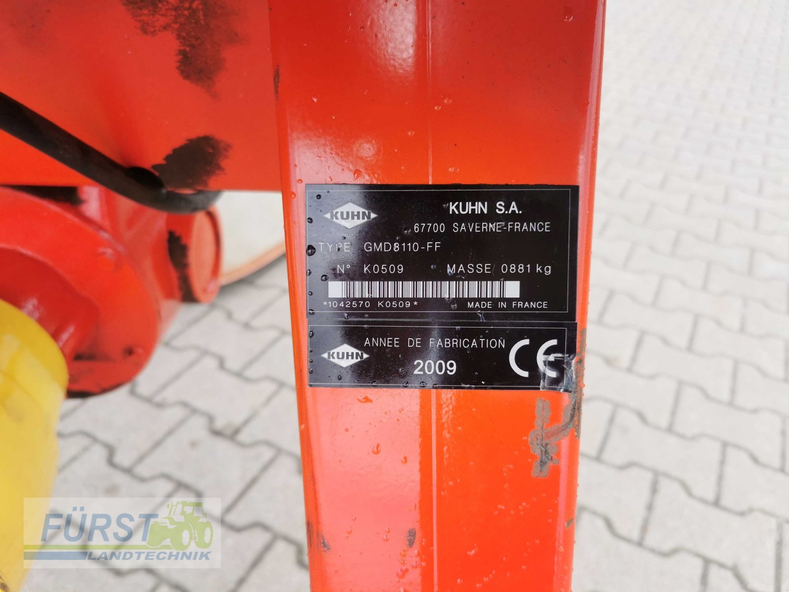 Mähwerk tipa Kuhn GMD 3110 FF Lift Control, Gebrauchtmaschine u Perlesreut (Slika 6)