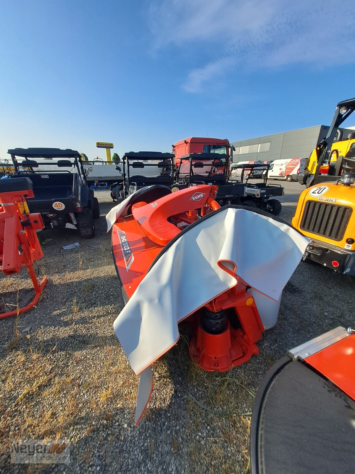 Mähwerk Türe ait Kuhn GMD 3123 F-FF, Neumaschine içinde Bad Waldsee Mennisweiler (resim 2)