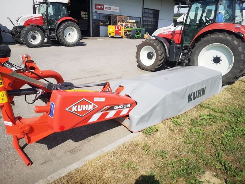 Mähwerk van het type Kuhn GMD 315 FF Heckscheibenmähwerk, Vorführmaschine in St. Marienkirchen (Foto 3)