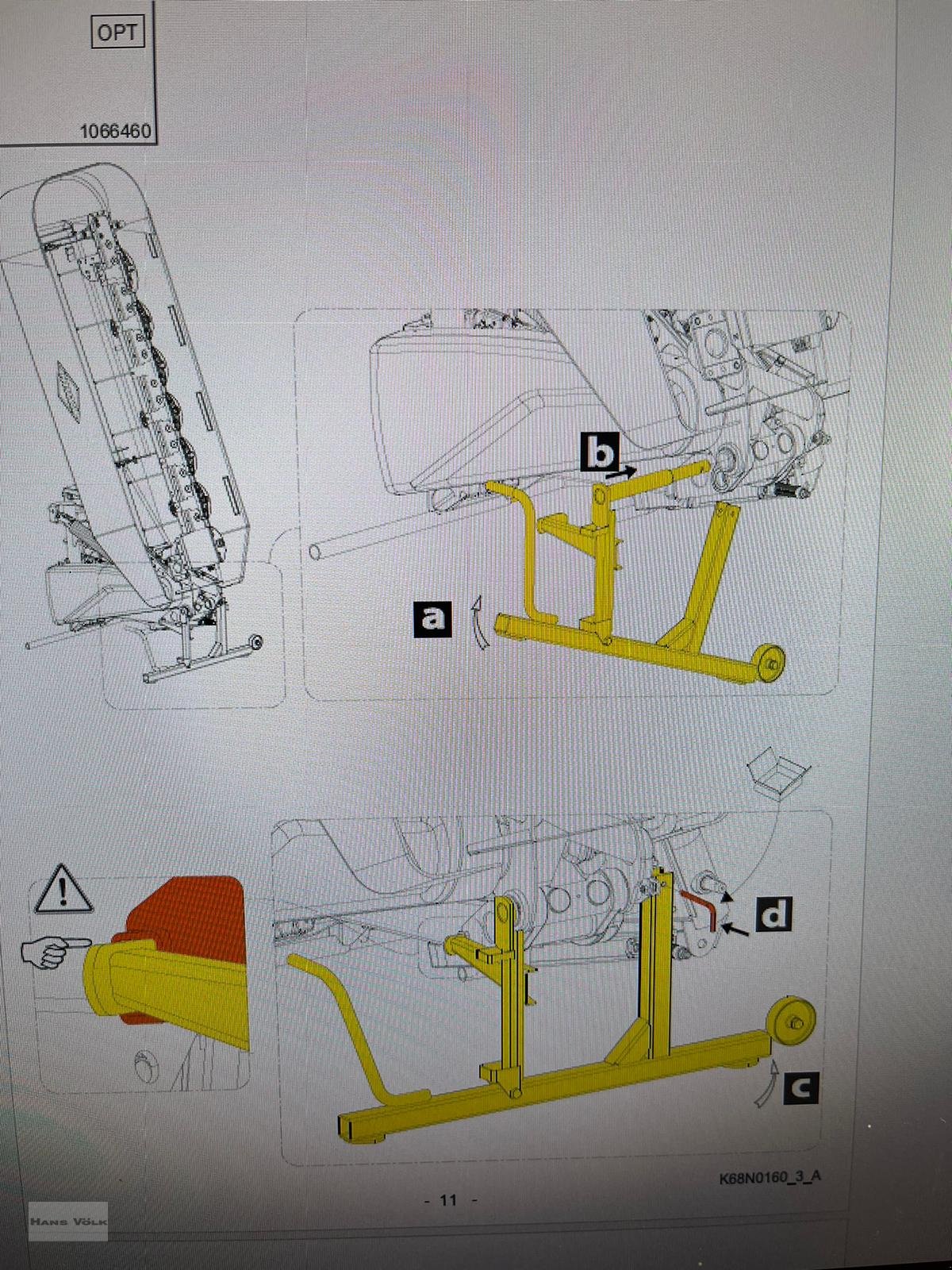 Mähwerk tip Kuhn GMD 315-FF Stütze, Neumaschine in Antdorf (Poză 4)