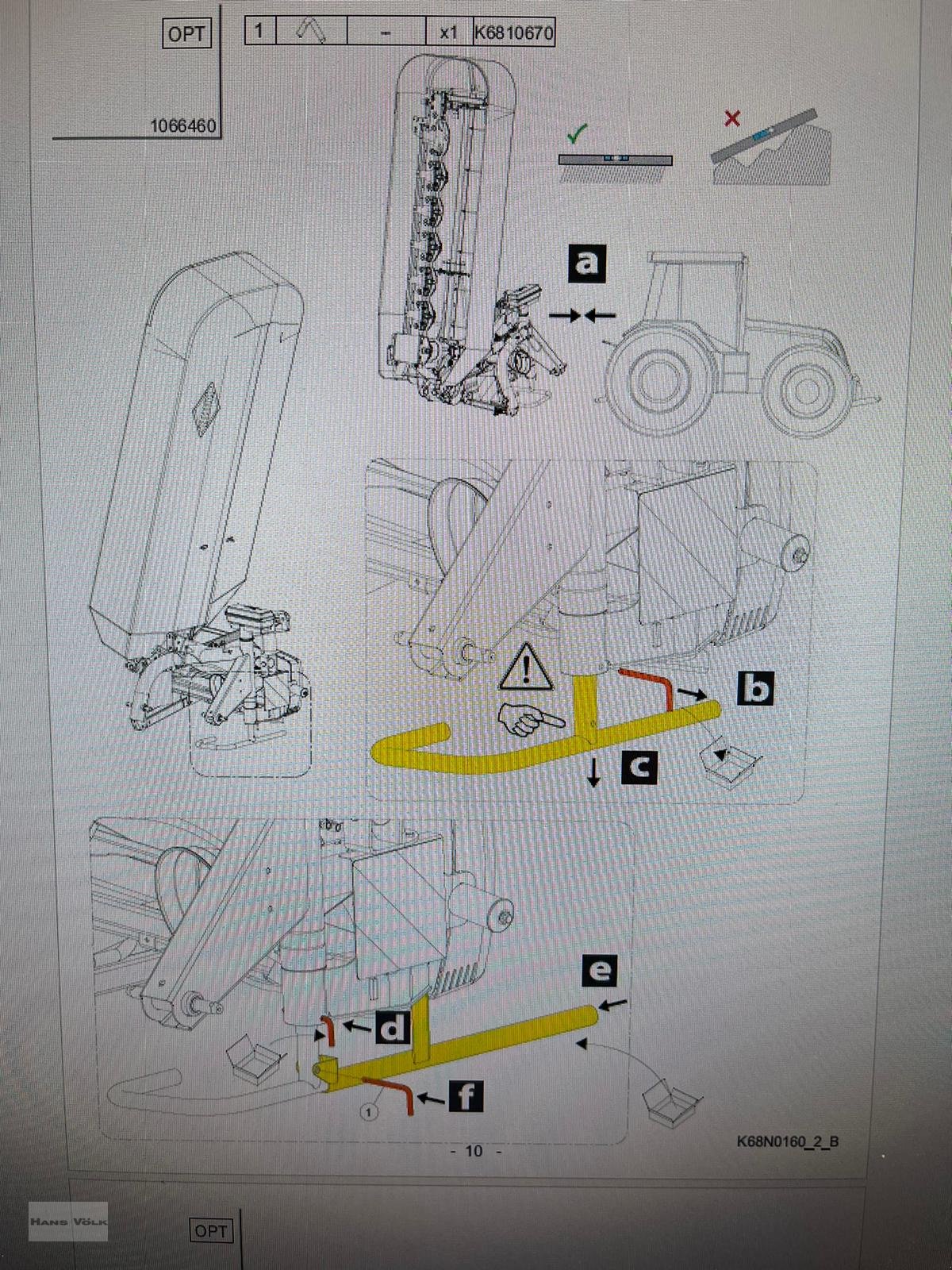 Mähwerk tip Kuhn GMD 315-FF Stütze, Neumaschine in Antdorf (Poză 5)