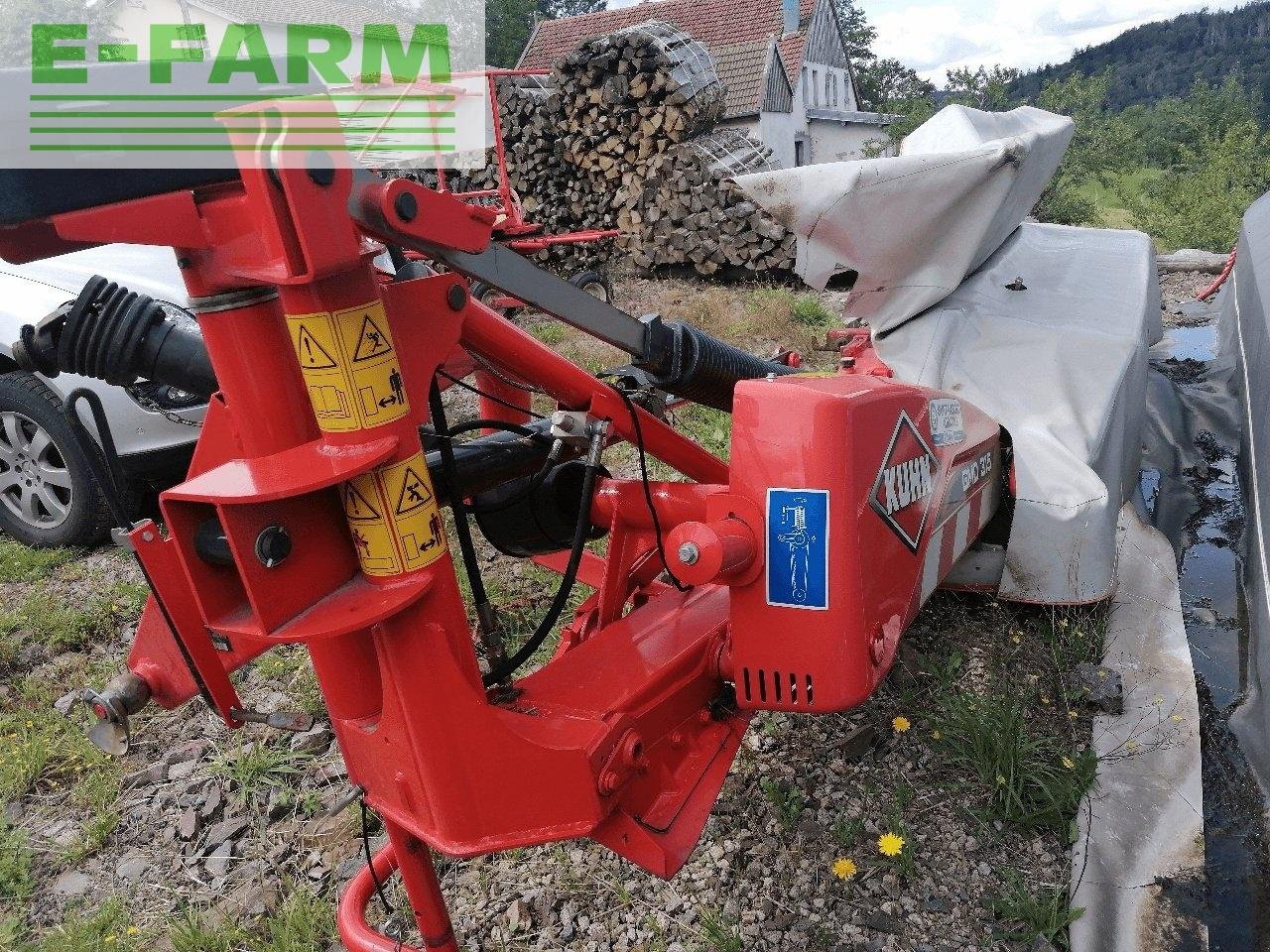 Mähwerk van het type Kuhn gmd 315 ff, Gebrauchtmaschine in CHAUVONCOURT (Foto 4)