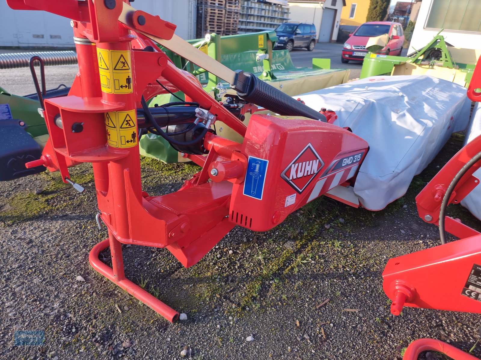 Mähwerk van het type Kuhn GMD 315-FF, Neumaschine in Neuhof-Zenn (Foto 1)