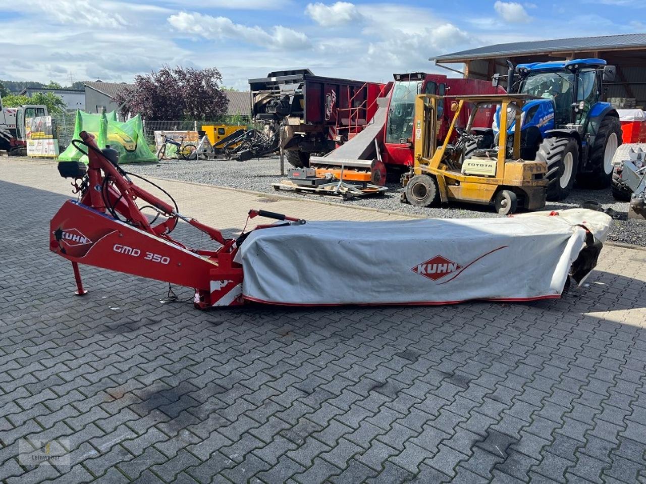 Mähwerk del tipo Kuhn GMD 350-FF, Gebrauchtmaschine en Neuhof - Dorfborn (Imagen 3)