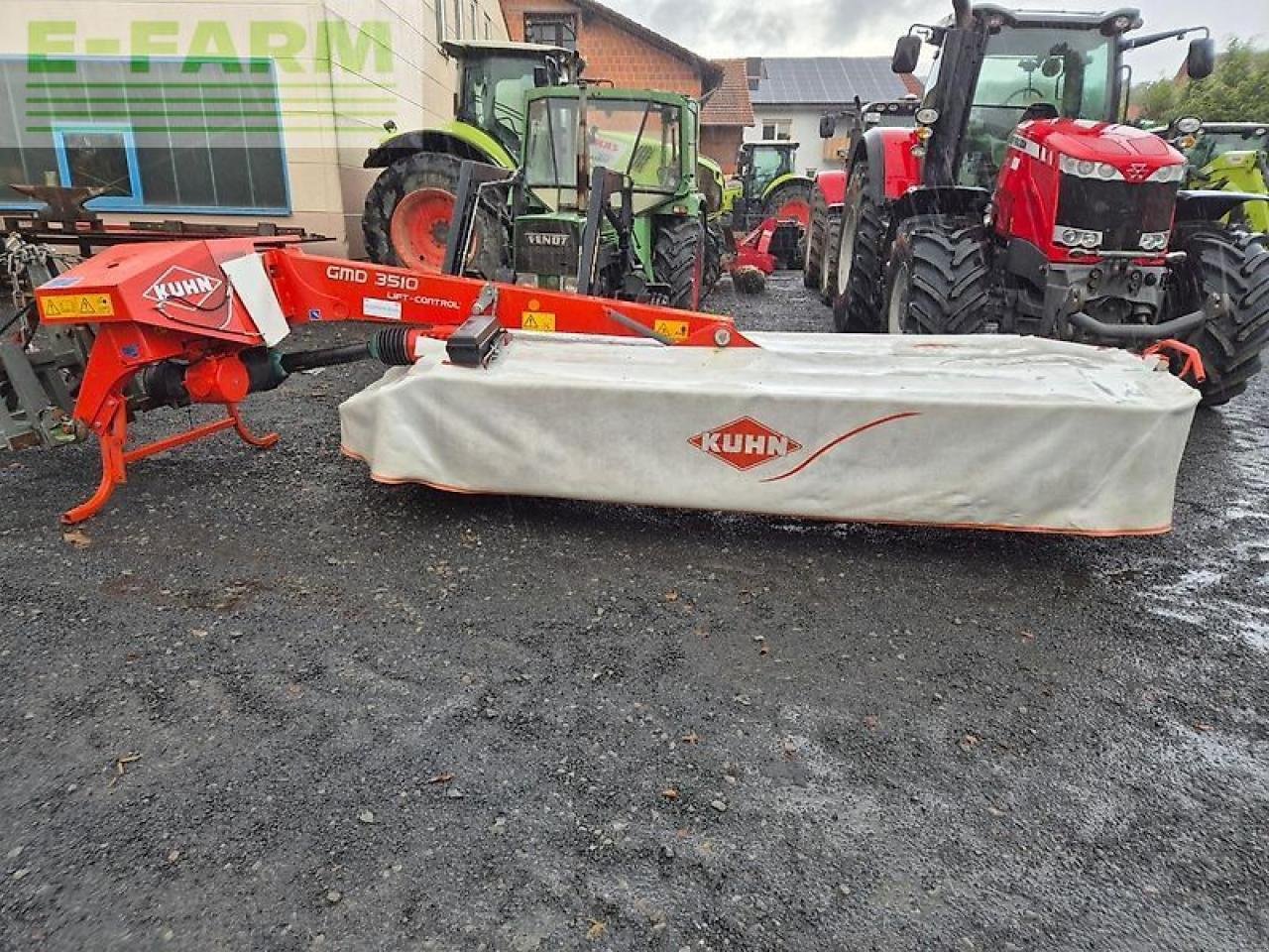 Mähwerk van het type Kuhn gmd 3510 ff, Gebrauchtmaschine in WALDKAPPEL-BISCHHAUSEN (Foto 2)