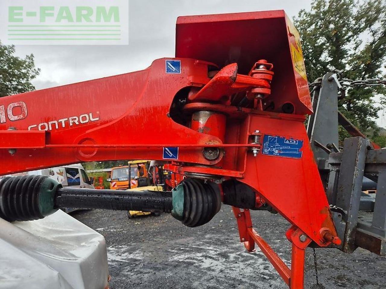 Mähwerk van het type Kuhn gmd 3510 ff, Gebrauchtmaschine in WALDKAPPEL-BISCHHAUSEN (Foto 14)