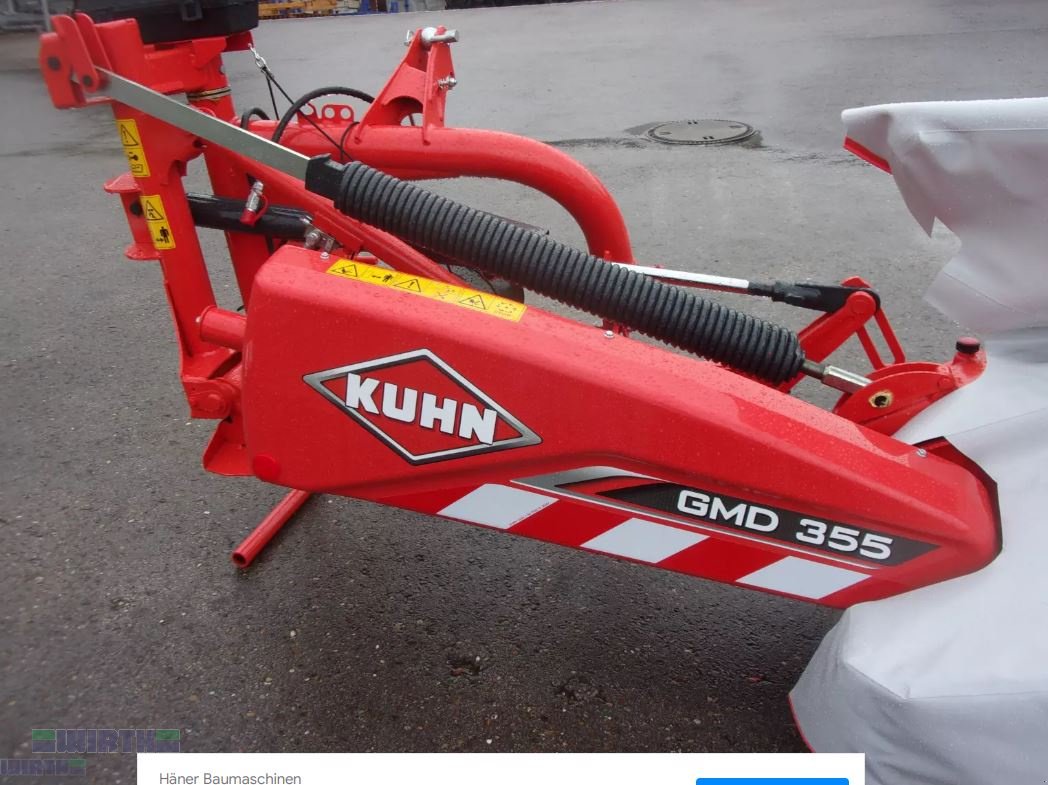 Mähwerk tip Kuhn GMD 355 FF 9 Mähscheiben, sofort lieferbar, Neumaschine in Buchdorf (Poză 3)